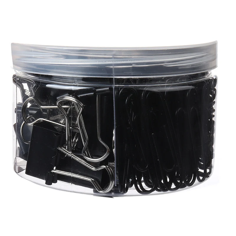 

Assorted Clamps Long Tail Clip Dovetail Clip Paper Clip Binder Rubber Band Ticket Holder Combination Office FEA889