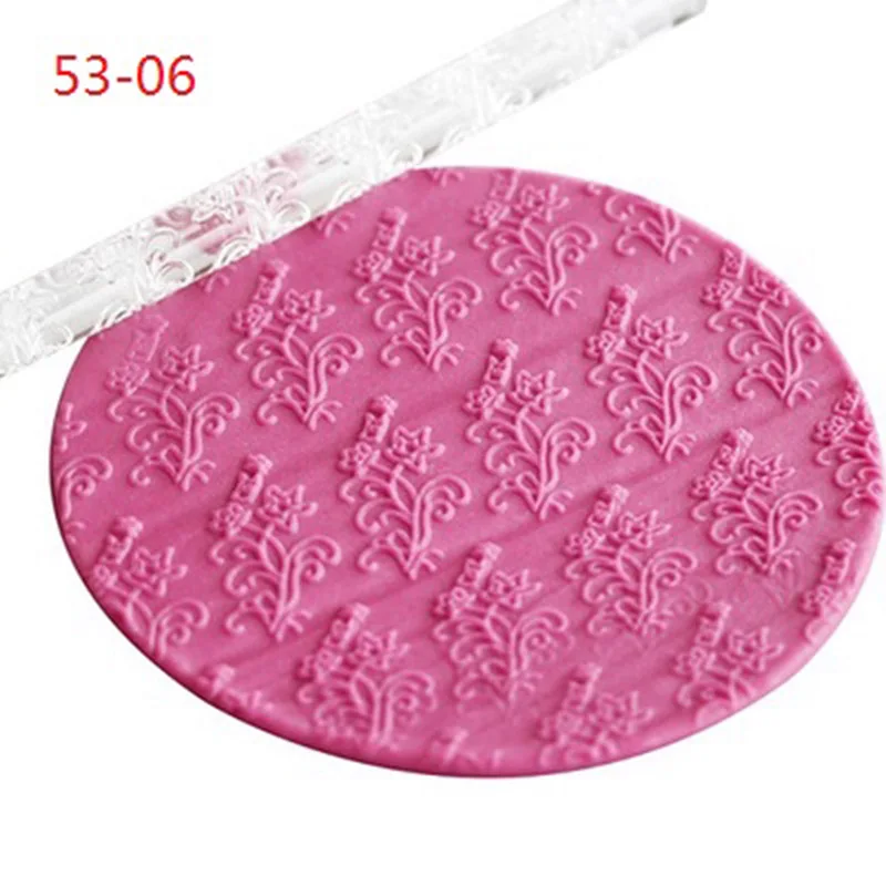 1 шт. акриловая печатная форма Скалка для помадки кондитерский ролик инструменты