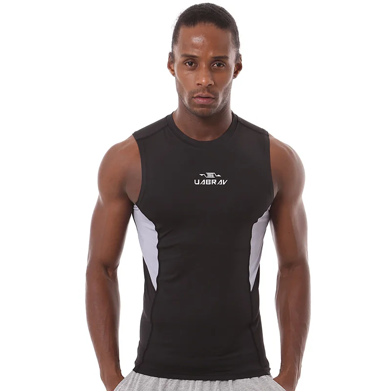 

H6099 -Workout fitness men Short sleeve t shirt men thermal muscle bodybuilding wear compression Elastic Slim exercise clothing