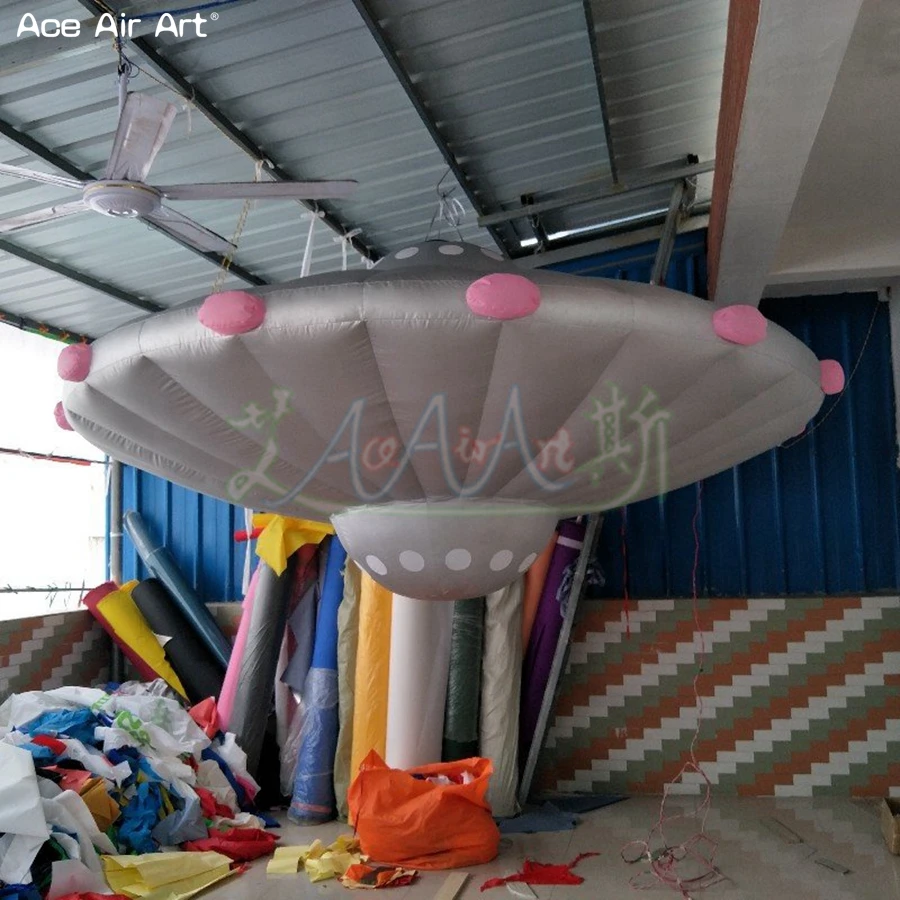 Индивидуальная копия НЛО диаметром 3 м летающее блюдце с окошком и внутренней