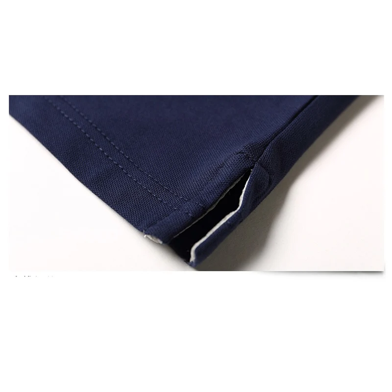 Рубашка-поло мужская хлопковая рубашка футболки из Джерси большого размера d