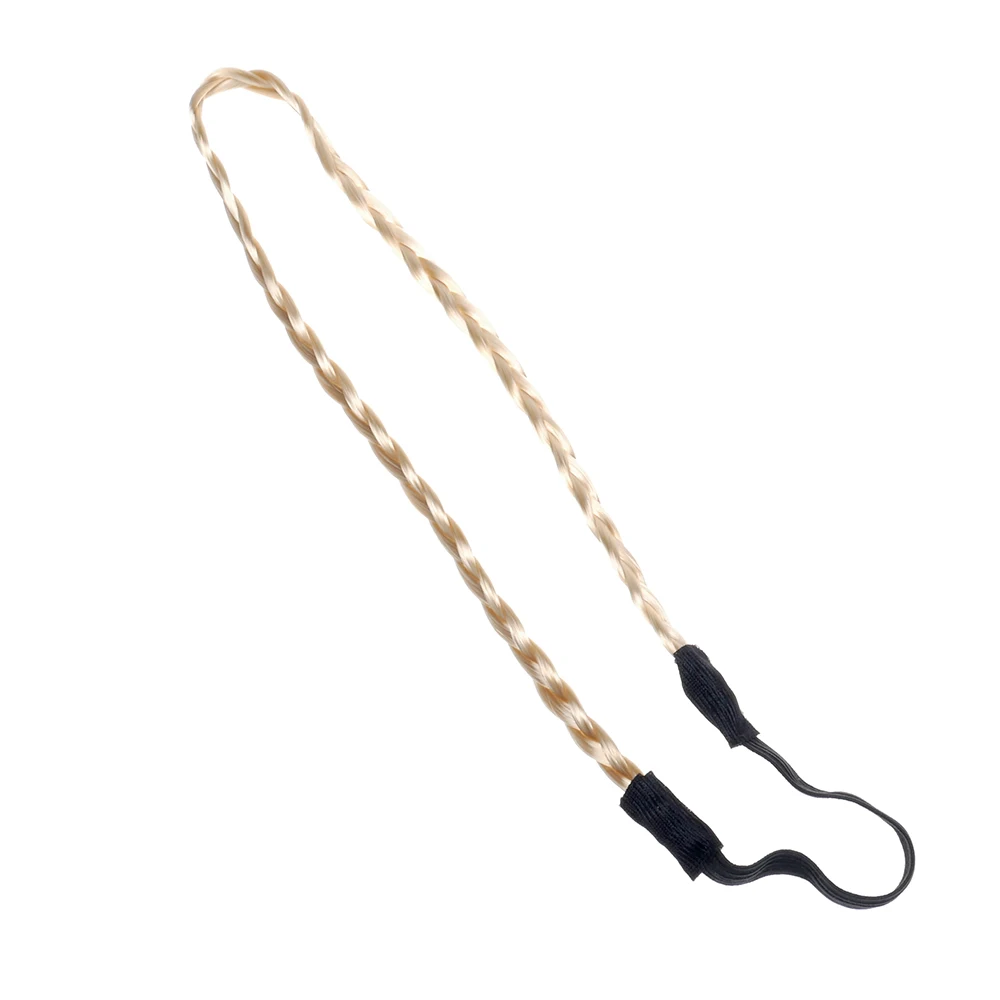 Новинка аксессуары для волос имитация синтетических Плетеный ободок резинка