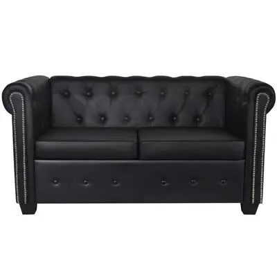 2-местный/3-местный/5-местный диван Chesterfield из черной/белой/коричневой