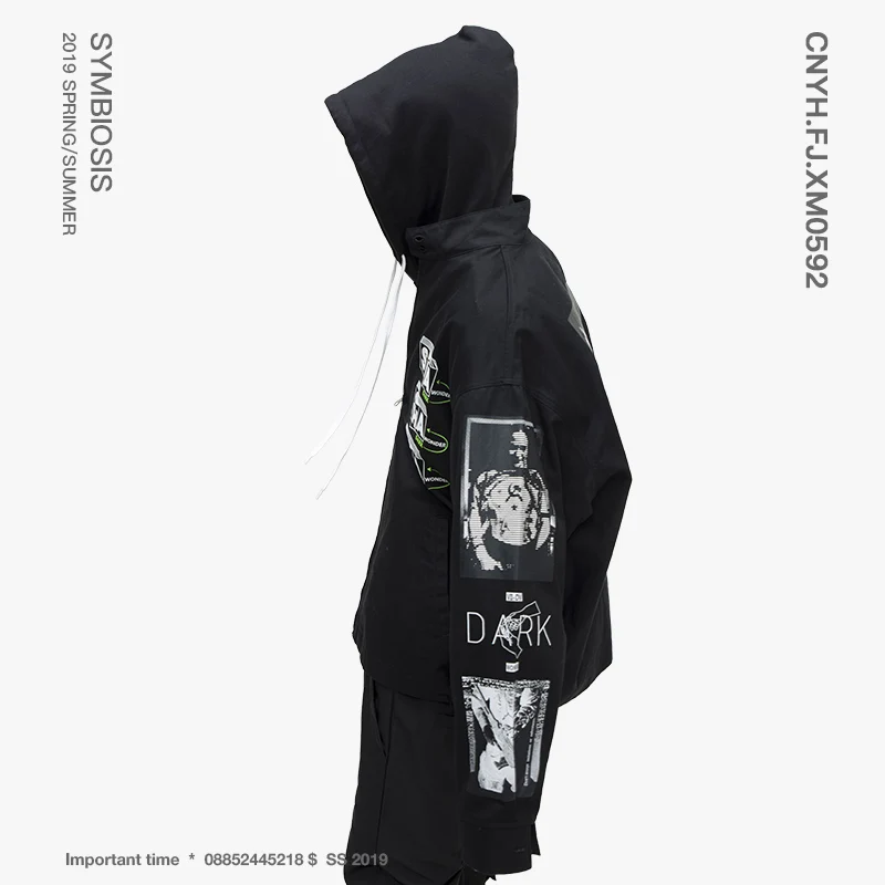 VIISHOW мужские куртки, Брендовые куртки с принтом граффити, Chaqueta Hombre, уличная одежда, мужские куртки и пальто, кардиган, JC1172191