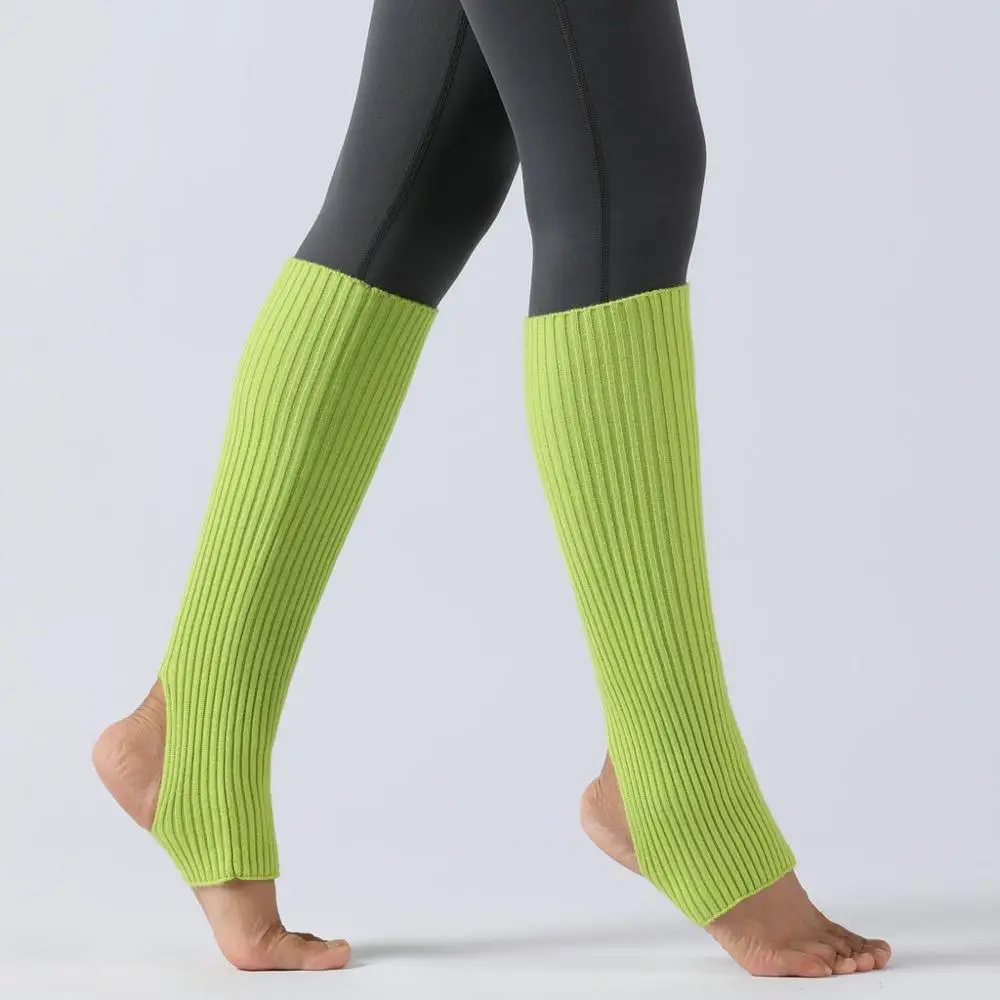 Носки женские зимние теплые гетры вязаные до колена сапоги pull femme hiver # TW - купить