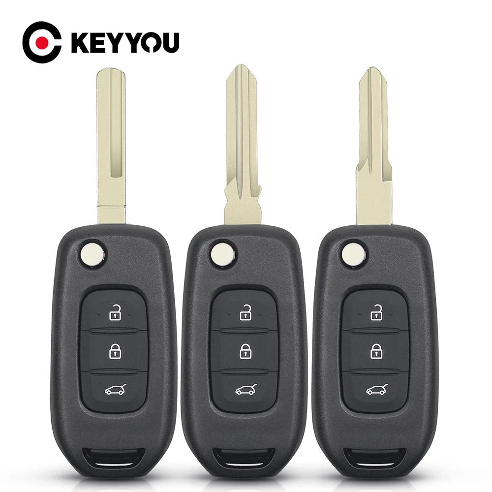 

Чехол для автомобильного ключа KEYYOU 20x для Renault Kadjar Captur Symbol Kaptur Megane Logan 2013- 2018 3BTN