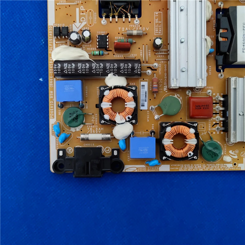 Good test for Samsung BN44-00458A=BN44-00458B UE46D6000 UE37D6500 UE40D6100 power supply board UE46D5500 UE46D5560 UE46D6100