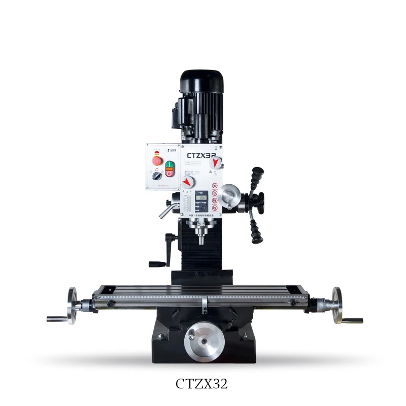 Многофункциональный сверлильный и фрезерный станок Handan Iron CTZX32/домашний
