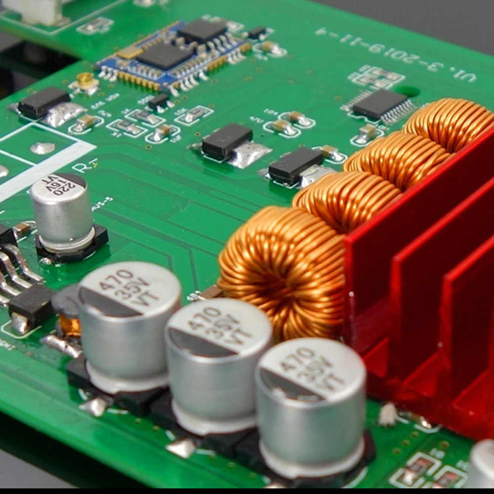 DP5 TPA3116D2 2.0 digital power amplifier board 100W * 2 QCC3034 Bluetooth 5.0 APTX HD PCM5102A DAC | Электроника