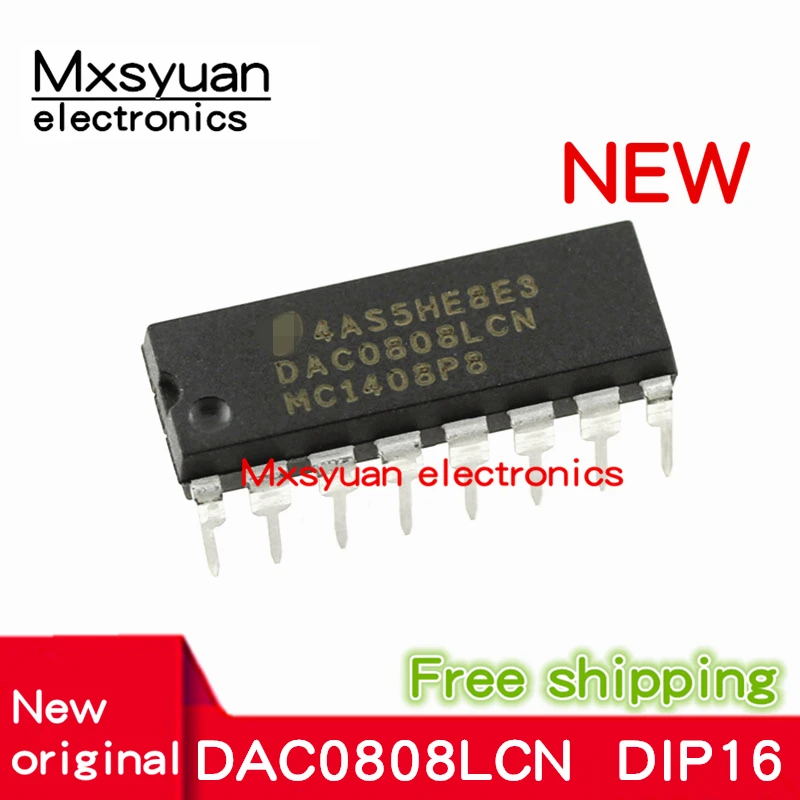 

10pcs~50pcs/LOT DAC0808LCN DAC0808 DIP16 New original