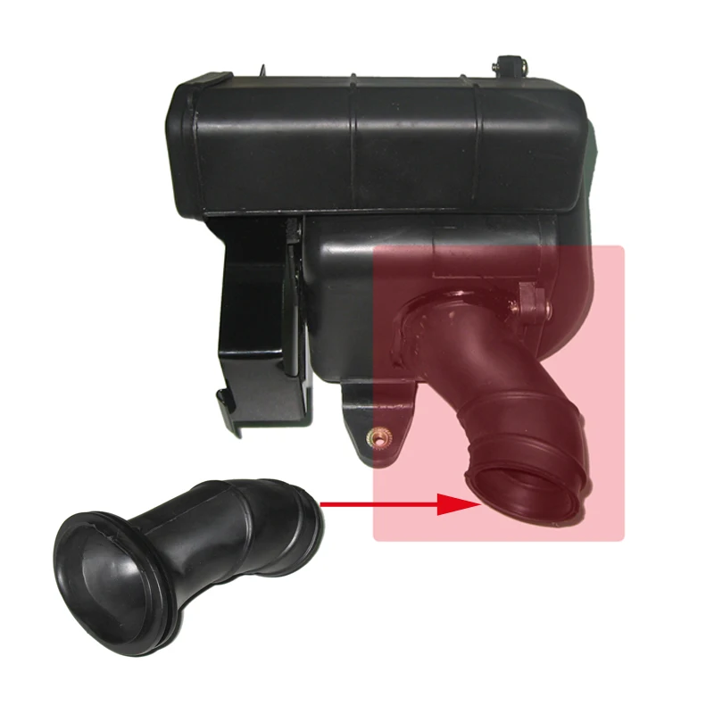 

Motorcycle Air Filter Rubber Connector Adapter Fits for Honda CG125 CG150 CGL125 Replaced Intake Cleaner Parts Black Color