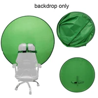 green screen photography studio open black set chair folding reflectornon woven backdrop background chromakey cloth