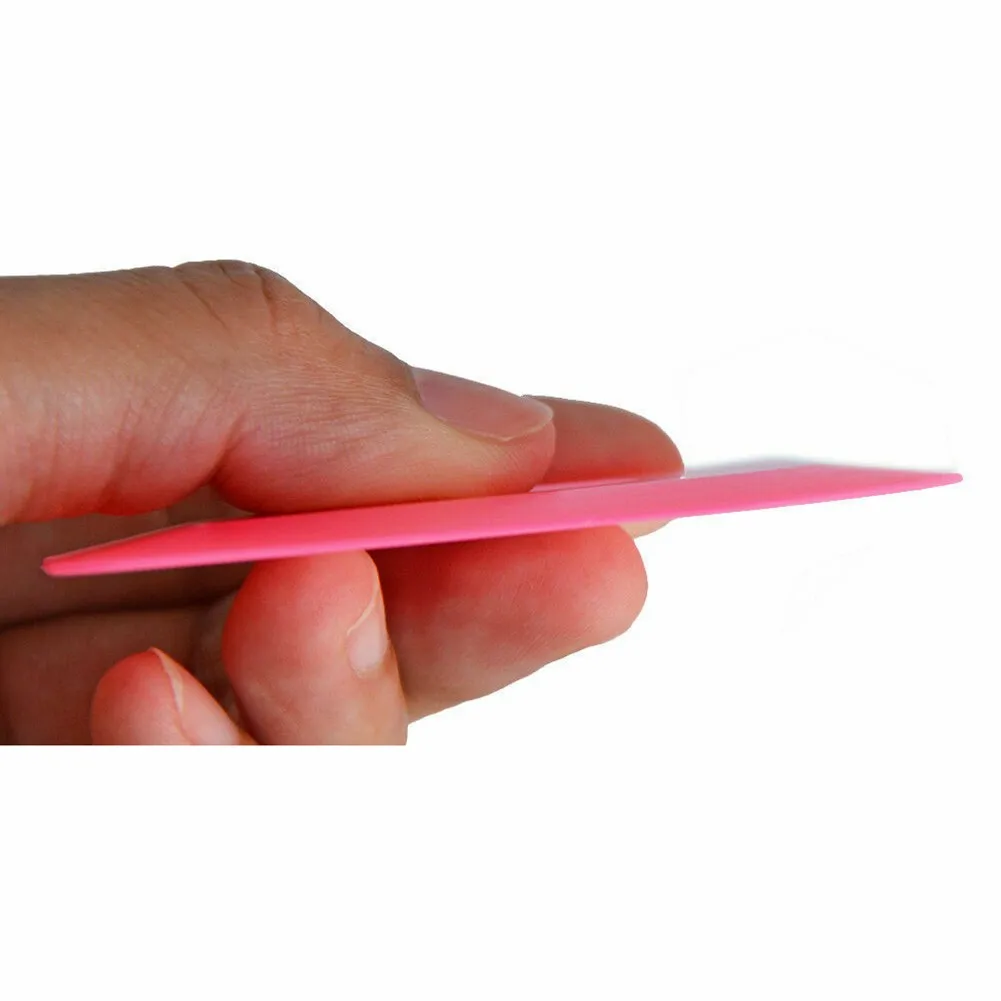 

Decal Remover Mini Pink Squeegee Plastic Scraper Tint 10Pcs Accessories