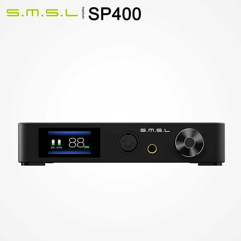 Полный сбалансированный усилитель для наушников SMSL SP400 THX888 AMP HIFI аудио RCA XLR вход