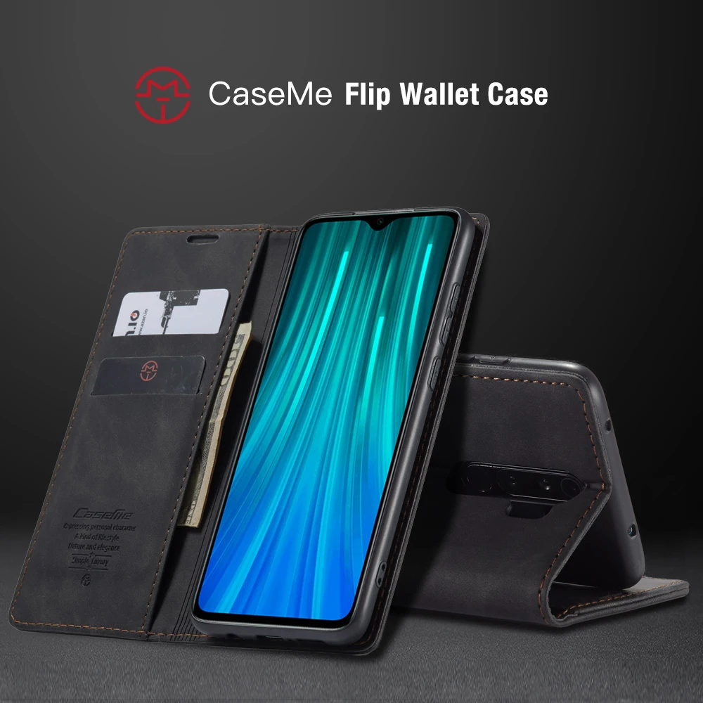 Чехол-книжка CaseMe для телефона Redmi Note 8 Pro K20 K30 кожаный чехол с зумом Xiaomi Mi 9 9T