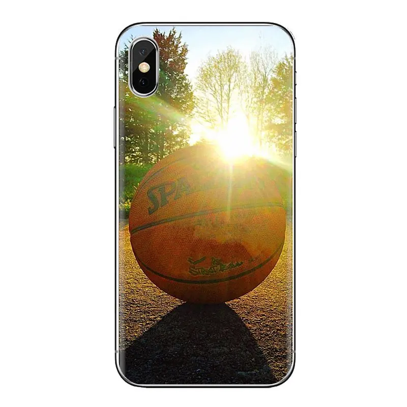 Баскетбольный мяч огненная вода печать ультра тонкий чехол для Huawei G7 G8 P7 P8 P9 P10 P20