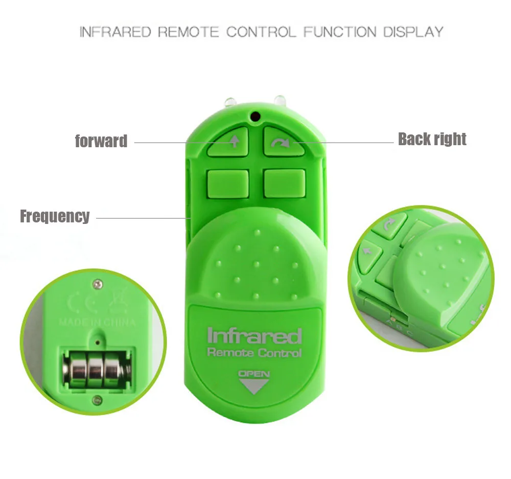 Tricky с имитацией рептилии инфракрасный пульт дистанционного Управление призрак