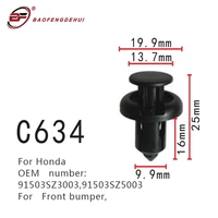 front bumper clips for honda screws 91503sz300391503sz5003 fasteners