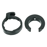2pcs round plastic small non slip scooter ring buckle accessories electric black adjustable lock part fit for xiaomi mi m365