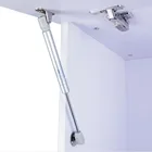 Опорный стержень для мебельного шкафа 80N100N, Гидравлический пневматический газовый опорный стержень, маленький татами, дверной буфер, телескопический стержень