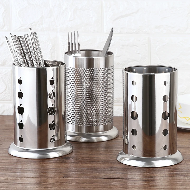 

1 piece multifunctional stainless steel chopstick holder chopsticks cage household household chopstick holder spoon chopstick ho