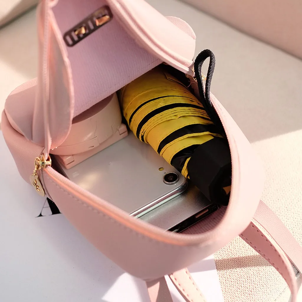Женский мини рюкзак Роскошный милый из искусственной кожи изящный маленькие