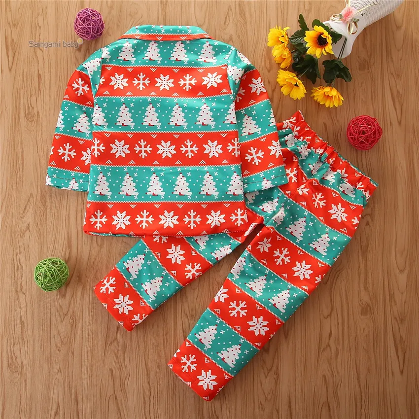 3 шт. вечерние комплект одежды для мальчиков Блейзер брюки и галстук |