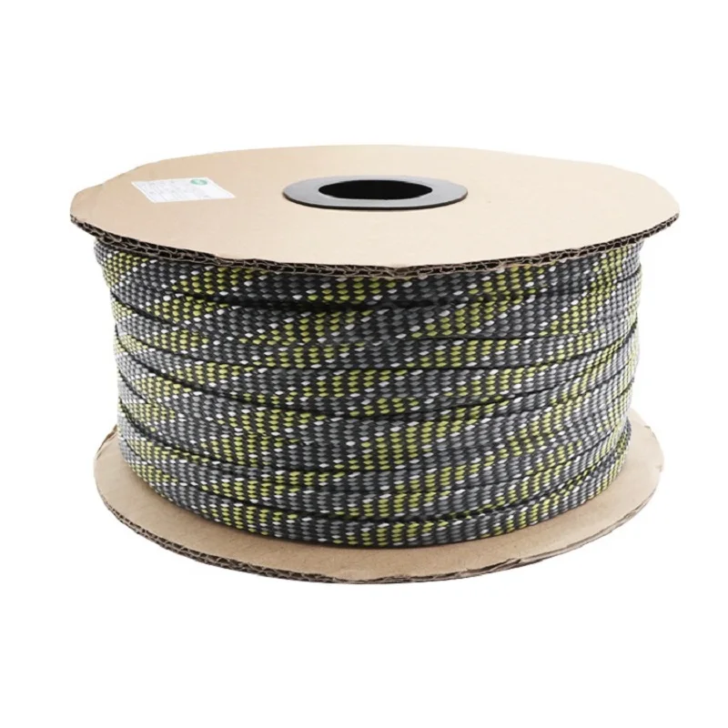 8 мм плетеная ПП хлопковая пряжа + ПЭТ расширяемая кабельная защита 3/5/10 метров|wire
