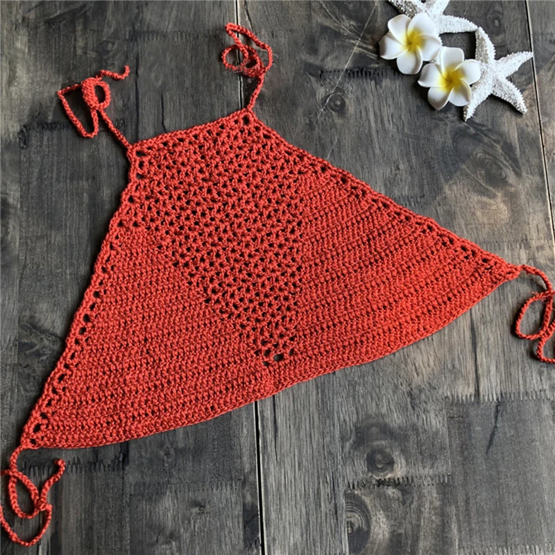 

Sexy Women Summer White Halter Knitted Backless Off Shoulder Short Vest Tops Crochet Underwear Bustier Tank Top Sexy Women Femme