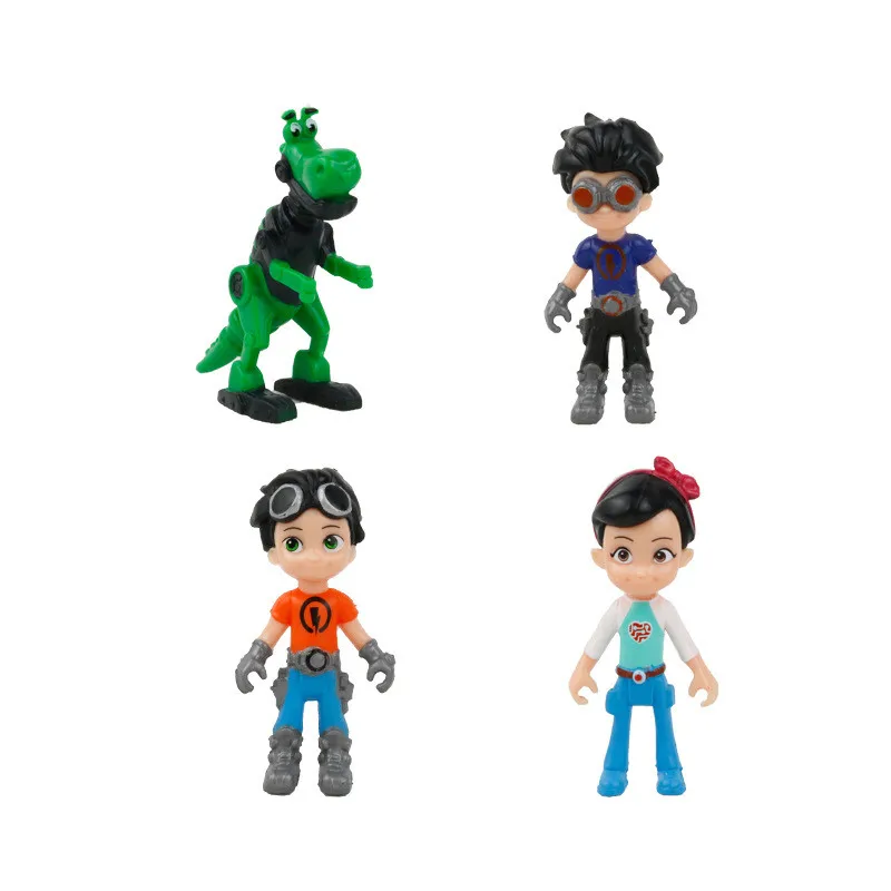 

4 шт./компл. Бен 10 ПВХ экшн-фигурка бен Теннисон четыре руки серый материал Kineceleran Diamondhead Heatblast детские игрушки подарки