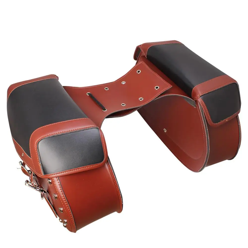 Сумка для мотоцикла сумка-Седло кафе и гонщика Универсальный мотоциклетный