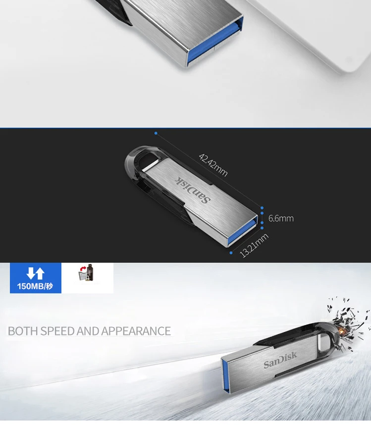 Флеш-накопитель SanDisk CZ73 3,0 16 ГБ 32 ГБ 64 ГБ 128 ГБ флеш-накопитель USB3.0 USB флеш-накопитель USB флешка для ноутбука