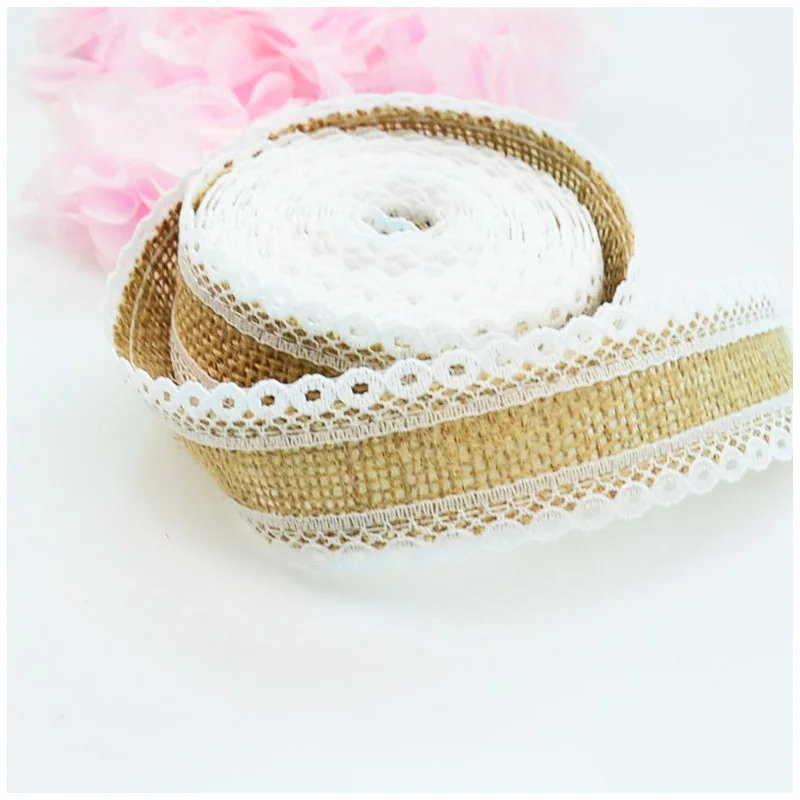 5 ярдов красивой кружевной ленты 2 см в ширину DIY Одежда/цветочные