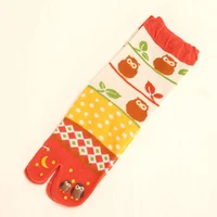 japanese two finger socks toe socks cotton tube sweat absorbent stink prevention hosiery flip flops womens socks