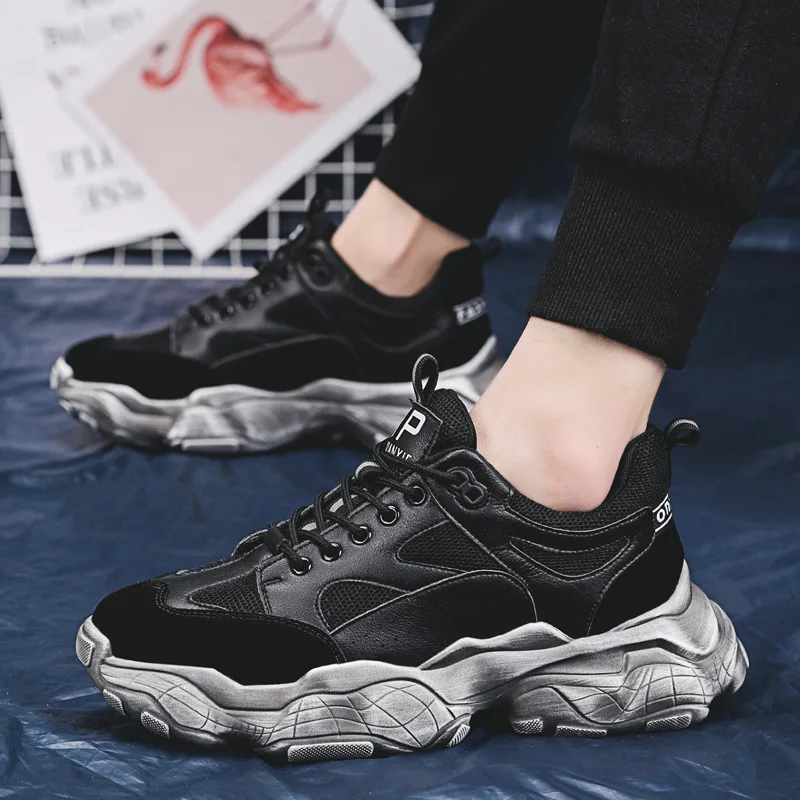 Мужские кроссовки мужская модная Легкая сетчатая повседневная спортивная обувь