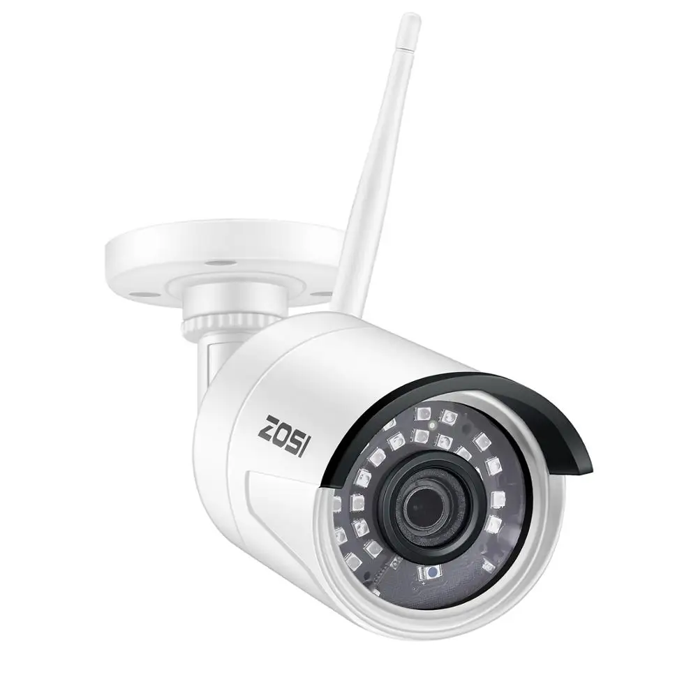 

ZOSI 1080p HD 2.0MP Wireless IP Network Camera Weatherproof Outdoor cctv camera for ZOSI Wireless NVR kit