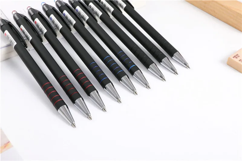 3 шт./лот, 3 цвета, заправка чернил, 0,7 мм, шариковая ручка stylo pennen boligrafos kugelschreiber canetas penna kalem, ручки 03660