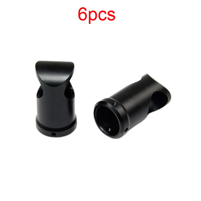 

6PCS 14 to 14mm/16 to 16mm/18 to 18mm Metal Tripod Tee Joint Landing Gear Carbon Tube Three-way Fixed Seat Connector for RC UAV