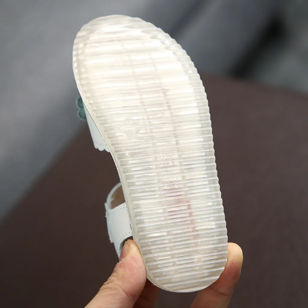 

JAYCOSIN Girls' Princess Shoes Toddler Infant Kids Baby Flowers Single Sandals Shoes