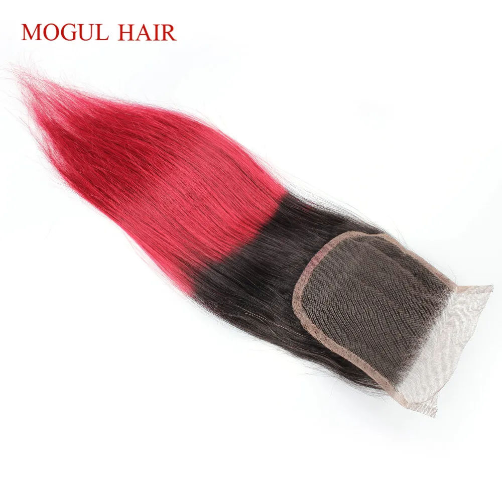 MOGUL волосы Омбре фиолетовые синие зеленые красные бразильские 10-18 дюймов прямые