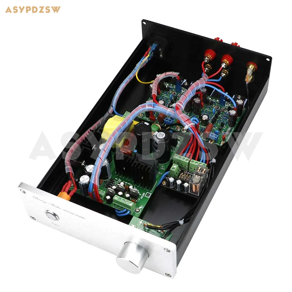 Готовый стерео усилитель мощности класса L7 AB с защитой динамика 150 Вт +