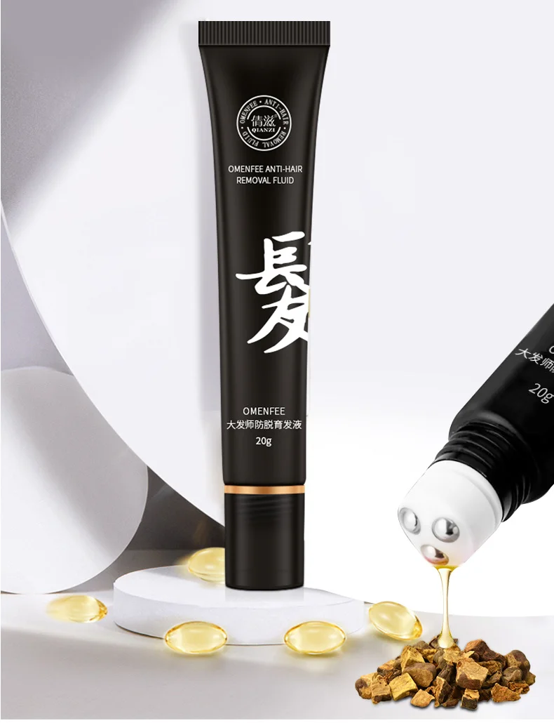 Роликовый шар массажная Сыворотка для волос реактивная кожи головы сыворотка