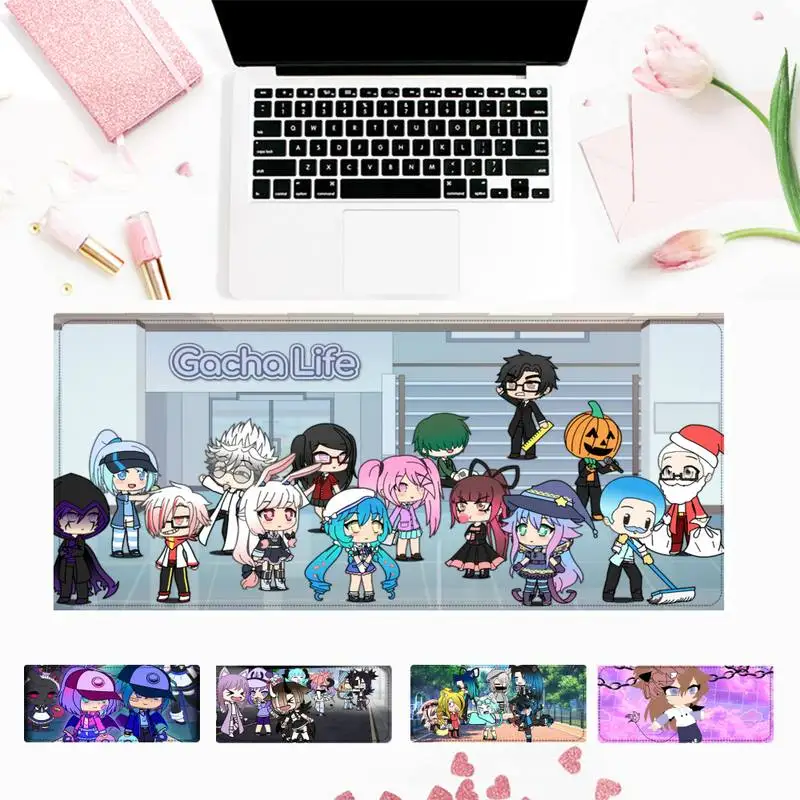 

Designer Gacha Life Mouse Pad Gaming MousePad Large Big Mouse Mat Desktop Mat Computer Mouse pad For Overwatch