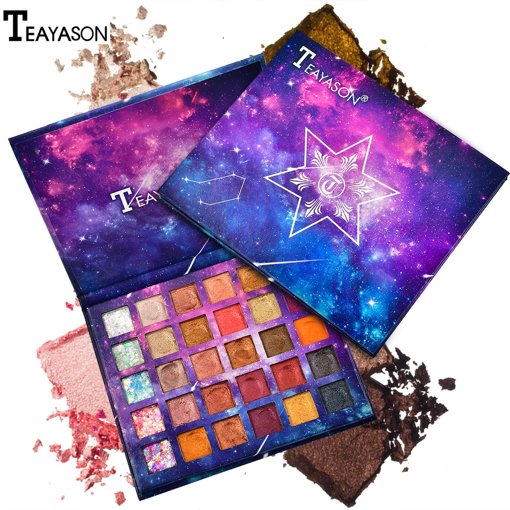 

30-color professional eyeshadow palette with brush for matte and long-lasting non-smudge facial makeup tools drop shipping