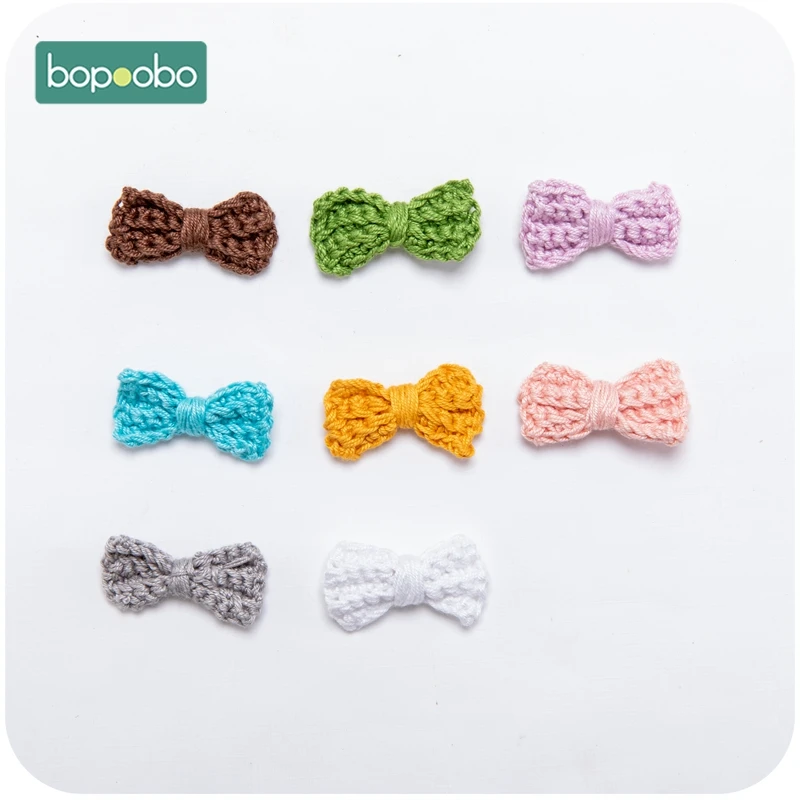 Bopoobo 5 шт. вязаные крючком бусины галстук бабочка детская игрушка для
