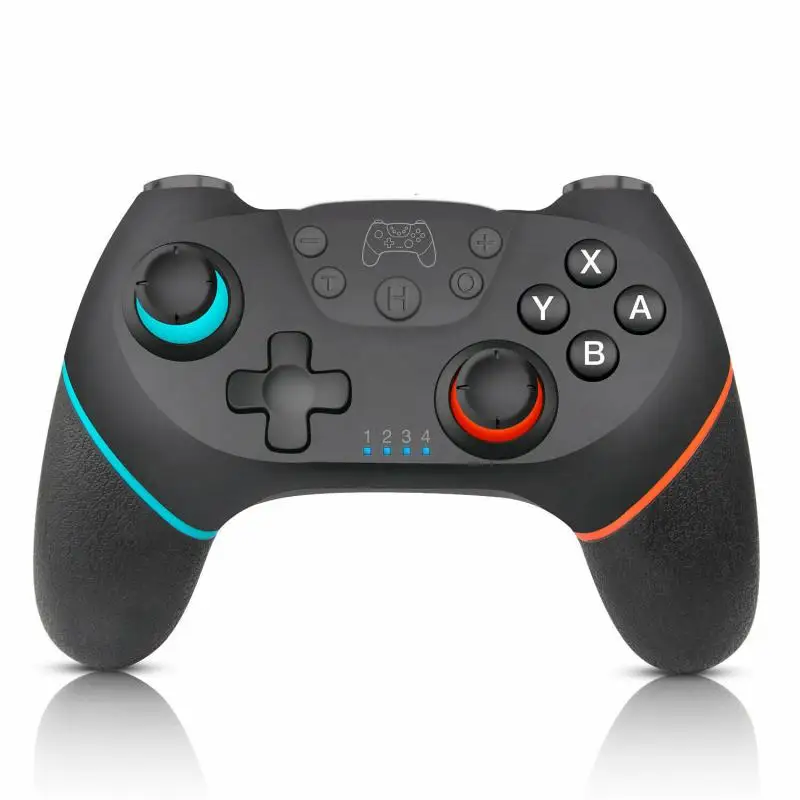 Фото Беспроводной Bluetooth-совместимый контроллер для геймпада Nintendo Switch Pro аксессуары Беспроводной Bluetooth-совместимый контроллер для геймпада Nintendo Switch Pro аксессуары