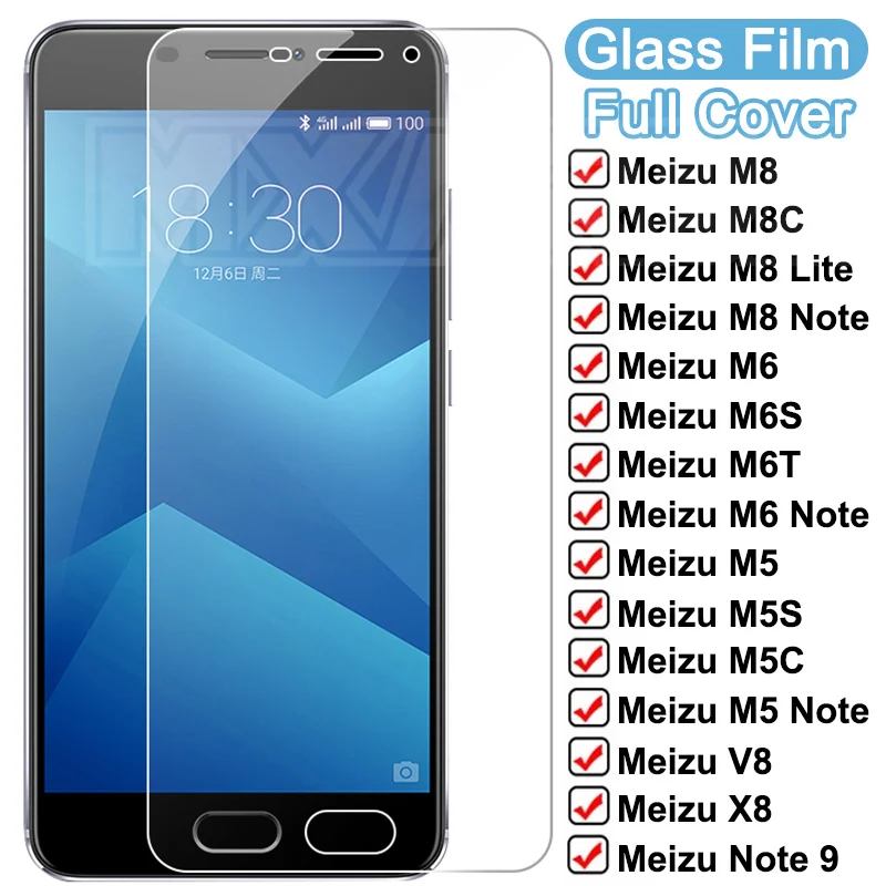 Защитное стекло 9D для Meizu C9 Pro M8 Lite M8C Note 8 9 закаленное защитное экрана M6 M5 M6S M6T M5S M5C X8