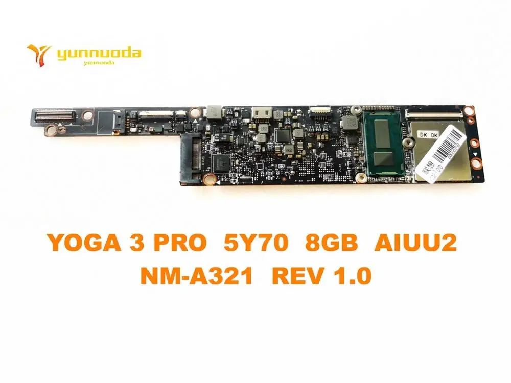 Оригинальная материнская плата для ноутбука Lenovo YOGA 3 PRO 5Y70 8 ГБ цвет NM A321 рев 1 0