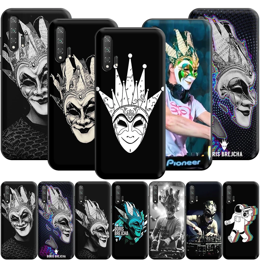 Силиконовый чехол DJ Boris Brejcha для Huawei Honor V30 30 8 8A 8X 8C 9 9X 10 Note View 20 20S Pro Lite|Бамперы| |