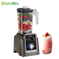 biolomix digital bpa free 2l automatic program professional commercial blender mixer juicer food processor ice smoothies fruit